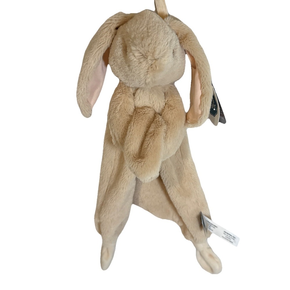 Mary Meyer‎ Unisex Beige Baby Bunny Lovey Security Blanket Plush Floppy Ears NWT